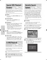 Предварительный просмотр 62 страницы Samsung DVD-VR345 Instruction Manual