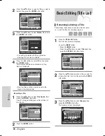 Preview for 78 page of Samsung DVD-VR345 Instruction Manual