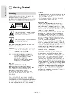 Preview for 2 page of Samsung DVD-VR350 Instruction Manual