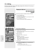 Preview for 64 page of Samsung DVD-VR350 Instruction Manual