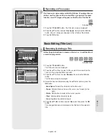 Preview for 65 page of Samsung DVD-VR350 Instruction Manual