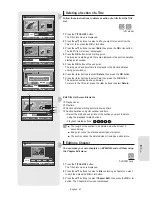 Preview for 67 page of Samsung DVD-VR350 Instruction Manual