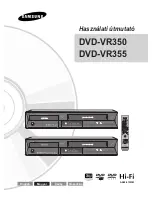 Preview for 85 page of Samsung DVD-VR350 Instruction Manual