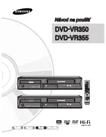 Preview for 169 page of Samsung DVD-VR350 Instruction Manual