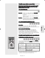 Preview for 289 page of Samsung DVD-VR350 Instruction Manual