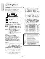 Preview for 2 page of Samsung DVD-VR355 Instruction Manual