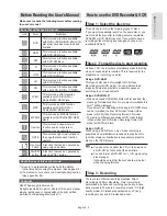 Preview for 9 page of Samsung DVD-VR355 Instruction Manual