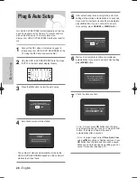 Предварительный просмотр 26 страницы Samsung DVDHR720 Instruction Manual