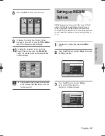 Предварительный просмотр 37 страницы Samsung DVDHR720 Instruction Manual