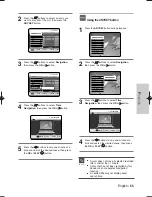 Предварительный просмотр 55 страницы Samsung DVDHR720 Instruction Manual