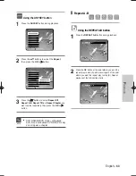 Предварительный просмотр 63 страницы Samsung DVDHR720 Instruction Manual