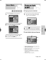 Предварительный просмотр 65 страницы Samsung DVDHR720 Instruction Manual