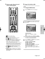 Предварительный просмотр 67 страницы Samsung DVDHR720 Instruction Manual