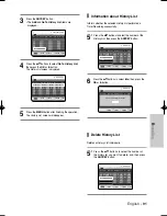 Предварительный просмотр 91 страницы Samsung DVDHR720 Instruction Manual