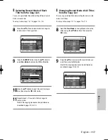 Предварительный просмотр 117 страницы Samsung DVDHR720 Instruction Manual