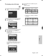 Предварительный просмотр 127 страницы Samsung DVDHR720 Instruction Manual