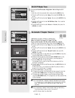 Предварительный просмотр 34 страницы Samsung DVDVR357 - DVDr/ VCR Combo Instruction Manual