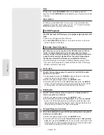 Preview for 50 page of Samsung DVDVR357 - DVDr/ VCR Combo Instruction Manual