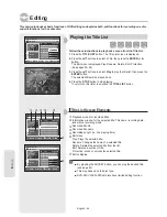 Предварительный просмотр 64 страницы Samsung DVDVR357 - DVDr/ VCR Combo Instruction Manual