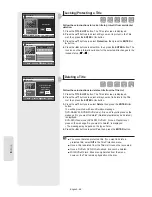 Предварительный просмотр 66 страницы Samsung DVDVR357 - DVDr/ VCR Combo Instruction Manual