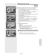 Предварительный просмотр 67 страницы Samsung DVDVR357 - DVDr/ VCR Combo Instruction Manual