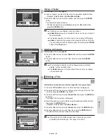 Предварительный просмотр 69 страницы Samsung DVDVR357 - DVDr/ VCR Combo Instruction Manual