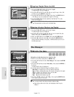 Предварительный просмотр 74 страницы Samsung DVDVR357 - DVDr/ VCR Combo Instruction Manual