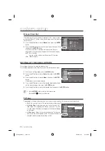 Preview for 34 page of Samsung DVDVR375 - 1080p Up-Converting VHS Combo DVD Recorder User Manual