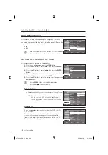 Preview for 36 page of Samsung DVDVR375 - 1080p Up-Converting VHS Combo DVD Recorder User Manual