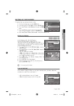 Preview for 39 page of Samsung DVDVR375 - 1080p Up-Converting VHS Combo DVD Recorder User Manual