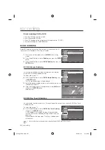 Preview for 68 page of Samsung DVDVR375 - 1080p Up-Converting VHS Combo DVD Recorder User Manual