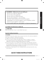 Предварительный просмотр 7 страницы Samsung DVE 45T6020 Series User Manual