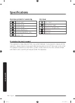 Предварительный просмотр 56 страницы Samsung DVE45T6200 Series User Manual