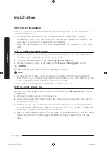 Предварительный просмотр 22 страницы Samsung DVE45T7000 Series User Manual