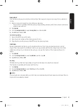 Предварительный просмотр 47 страницы Samsung DVE46BB6700 Series User Manual