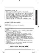 Предварительный просмотр 5 страницы Samsung DVE50A5405 Series User Manual