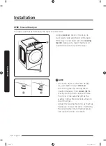 Предварительный просмотр 32 страницы Samsung DVE50A8500 Series User Manual