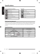 Предварительный просмотр 60 страницы Samsung DVE50A8600 Series User Manual