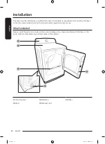 Preview for 20 page of Samsung DVE50B5100 Series User Manual