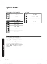 Предварительный просмотр 46 страницы Samsung DVE50M7450P User Manual