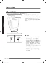 Предварительный просмотр 24 страницы Samsung DVE50M7450W/A3 User Manual