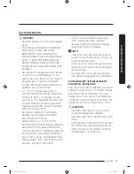 Предварительный просмотр 13 страницы Samsung DVE50M7450W Series User Manual