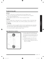 Предварительный просмотр 27 страницы Samsung DVE50M7450W Series User Manual