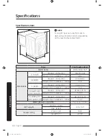 Предварительный просмотр 44 страницы Samsung DVE50M7450W Series User Manual