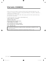 Предварительный просмотр 52 страницы Samsung DVE50M7450W Series User Manual