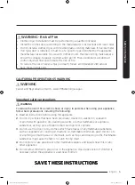 Preview for 5 page of Samsung DVE50T7455V/AC User Manual