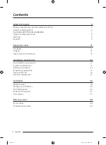 Preview for 2 page of Samsung DVE51CG8005 Series User Manual