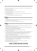 Preview for 9 page of Samsung DVE51CG8005 Series User Manual