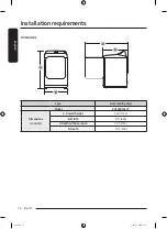 Предварительный просмотр 16 страницы Samsung DVE52B7650 Series User Manual