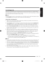 Предварительный просмотр 33 страницы Samsung DVE52B7650 Series User Manual